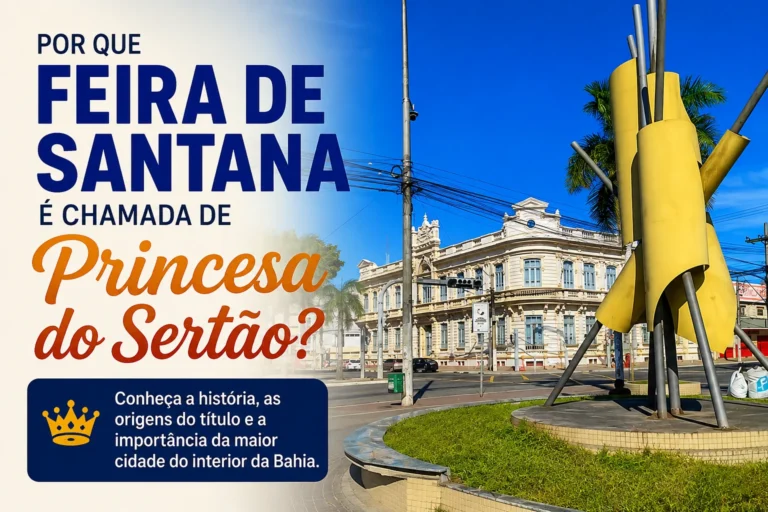 Por que Feira de Santana é chamada de Princesa do Sertão? Entenda