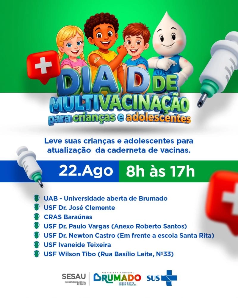 Multivacinação em Brumado
