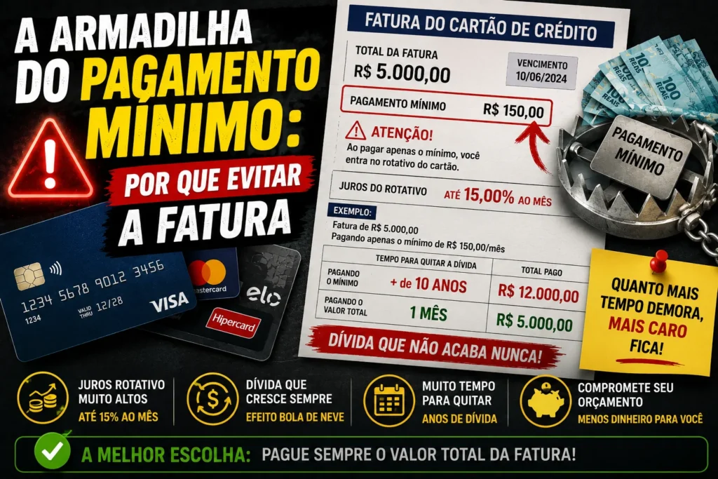 pagamento minimo