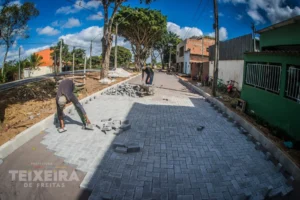 pavimentação Comunidade da Palhinha
