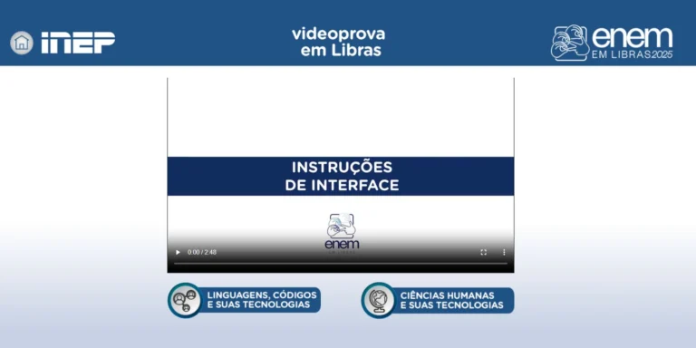 Enem Libras é atualizado com exames anteriores para candidatos surdos