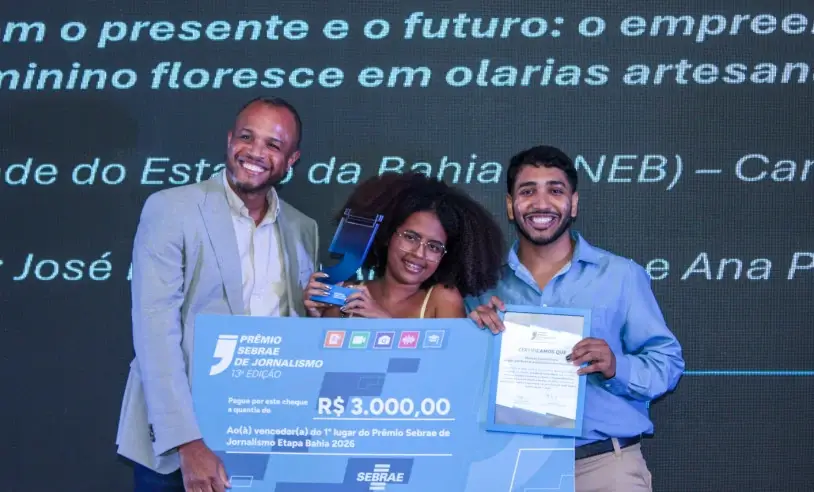 UNEB Seabra Prêmio Sebrae de Jornalismo