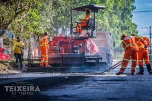 pavimentação Avenida Panhossi