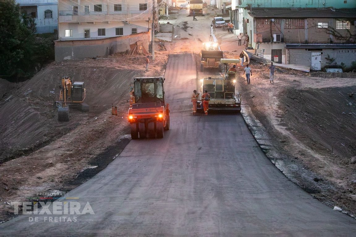 pavimentação Rua Ipiranga